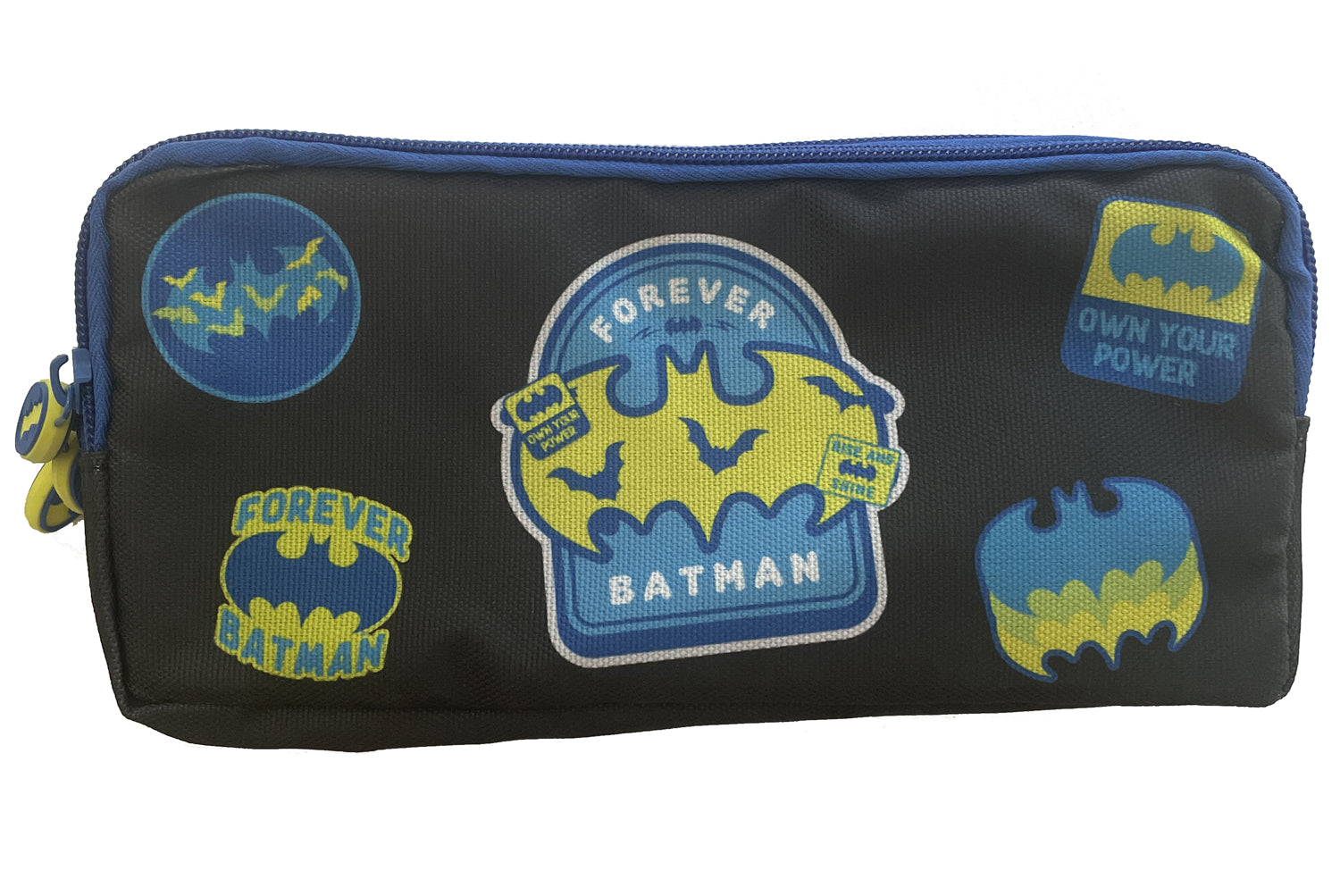PENAR ETUI 3 FERMOARE NEGRU BATMAN PIGNA PENAR ETUI 3 FERMOARE NEGRU BATMAN PIGNA